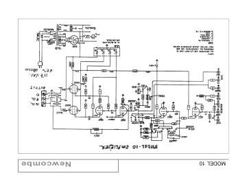 Newcombe 10 schematic circuit diagram